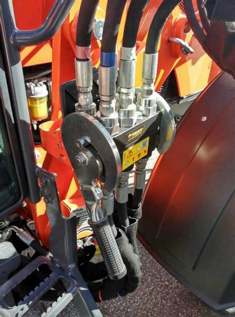 kubota skid steer hydraulic couplers|kubota hydraulic quick coupler parts.